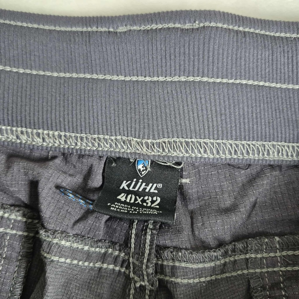 Kuhl Avengr Pants Men's 40x32‎ Gray Lightweight Outdoor Hiking Stretch Comfort - Picture 7 of 10